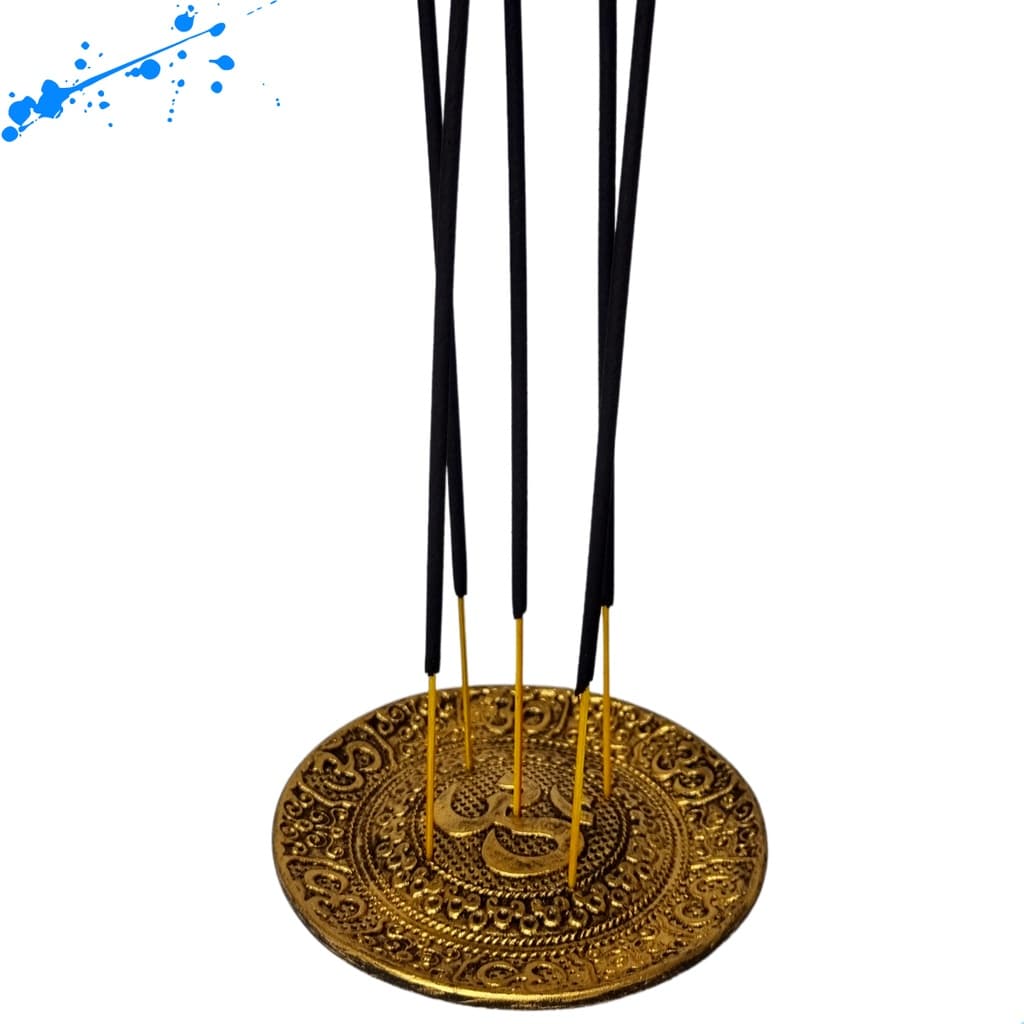 Incensario Vareta Om Yoga Mantra Meditação 5 Varetas