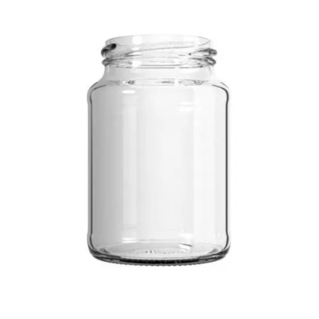 Kit 60 Potes de Vidro Para Conserva Geleia Salada 600ml Sem Tampa