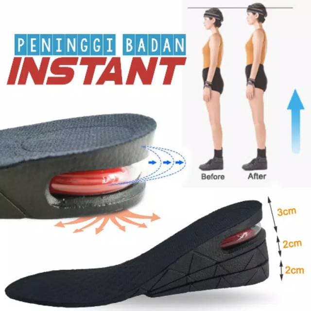Palmilhas De Sapato Com Aumento De Altura Instantânea Tênis Casuais Sapatos Masculinos E Femininos De 2 Camadas