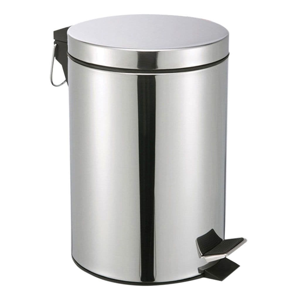 Lixeira em Aço Inox com Pedal 12Lts Clink