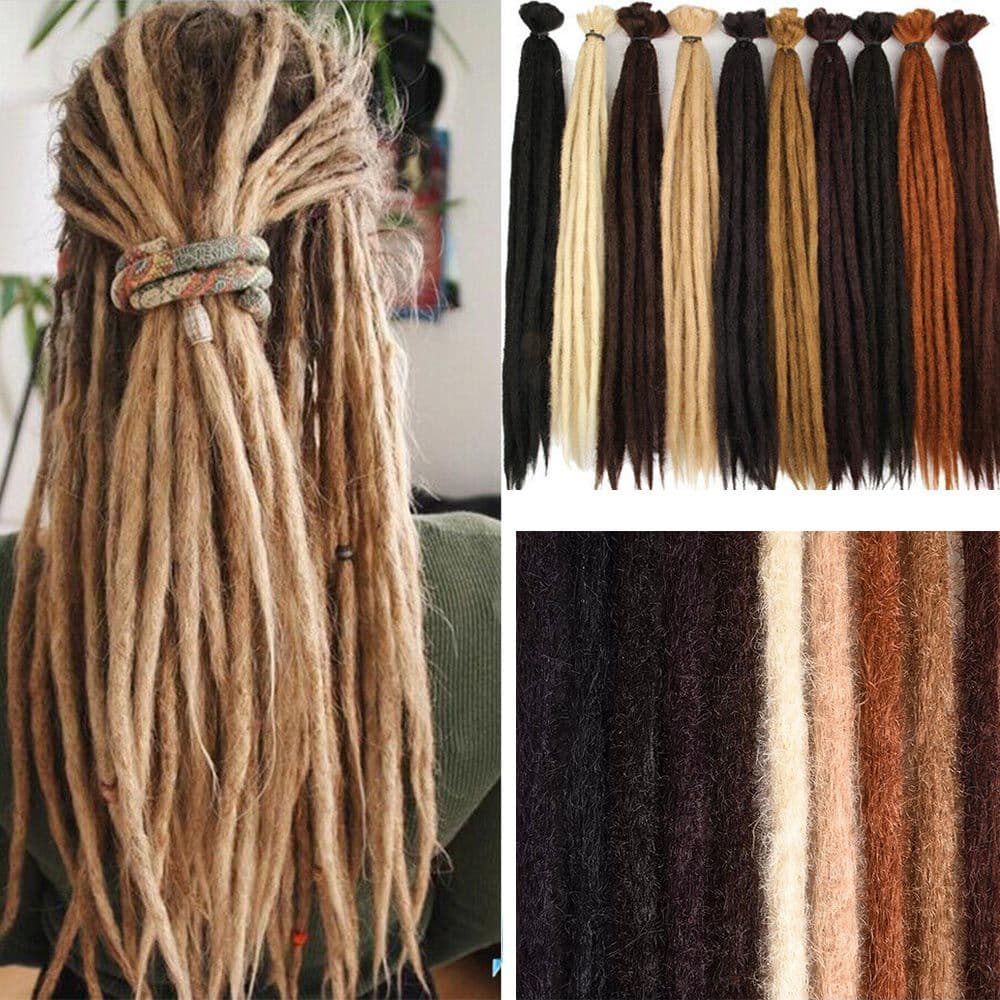 TWINKLE Dreadlocks Peruca Cosplay Macio Reggae Trança Extensão Do Cabelo Artesanal