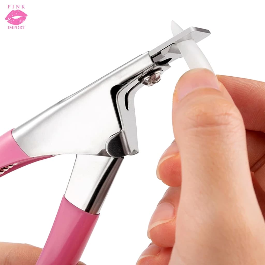 Cortador De Unhas Tips Alicate  Postiça Profissional Acrigel Alongamento