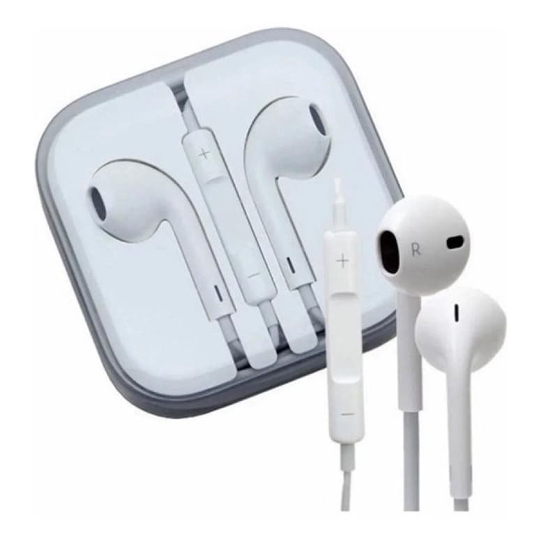 Fone De Ouvido Com Microfone Iphone P2 Branco