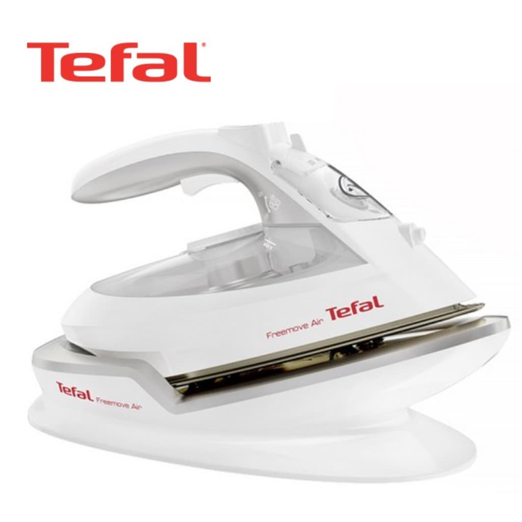 Ferro A Vapor Sem Fio Tefal FV6550 Pré-Movimento De Ar