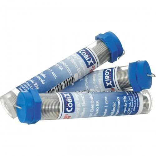 Estanho Solda Cobix Tubinho 22g 1.0mm 63x37