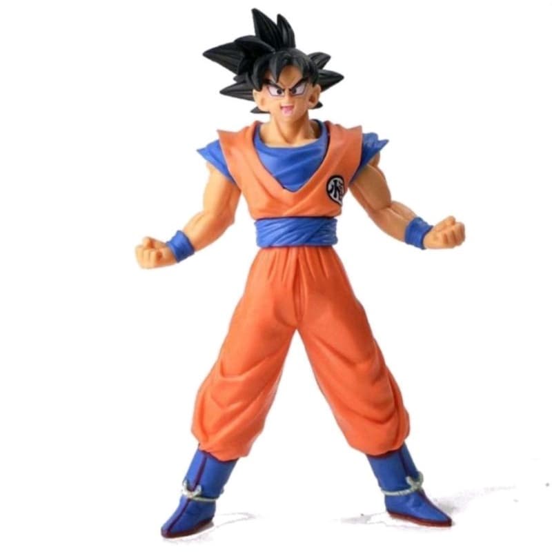 Brinquedo Infantil Boneco Estátua Super Goku Colecionáveis Dragon Ball Z 20 Cm