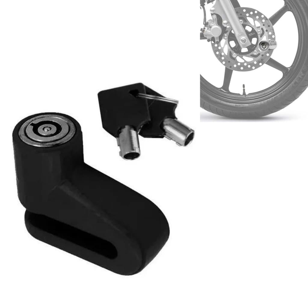 Cadeado Trava Disco P/moto Antifurto Universal Trava Freio