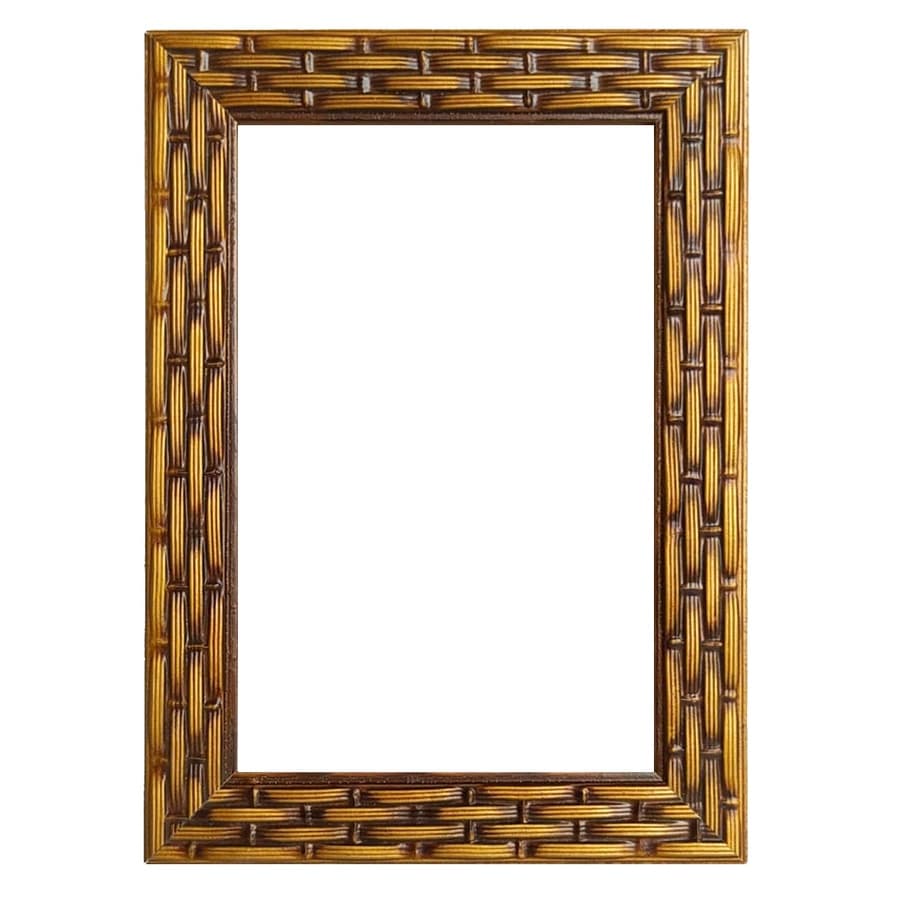 Moldura Dourado Trançado (30x40) com Acetato