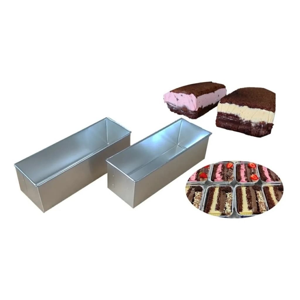 Kit 2 Formas Para Bolo Perfeito Super Fatia / Slice Cake - Bolo Fatia, Bolo Marmita