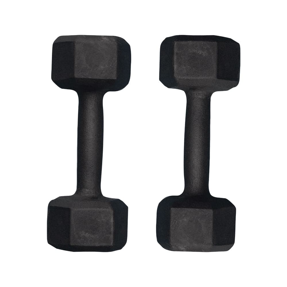 Par Halter Sextavado 4 Kg Pintado - 2 und totalizando 8 kg