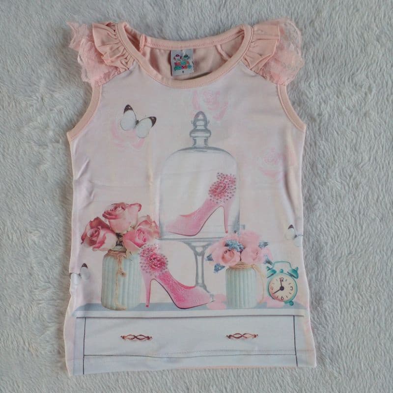 Blusa infantil luxo menina