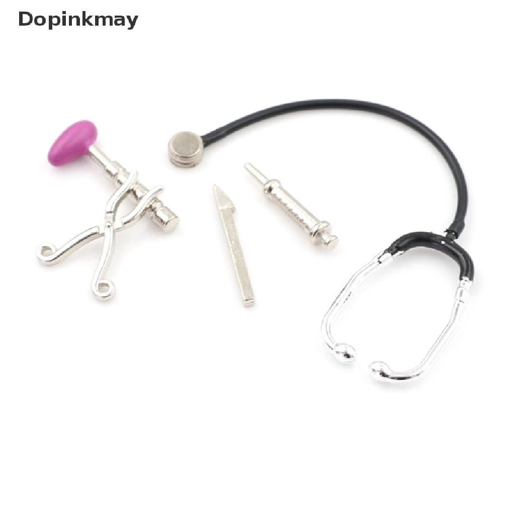 Domalymay 5 Pçs/Set Médico Para Casa De Bonecas/Estetoscópio BR