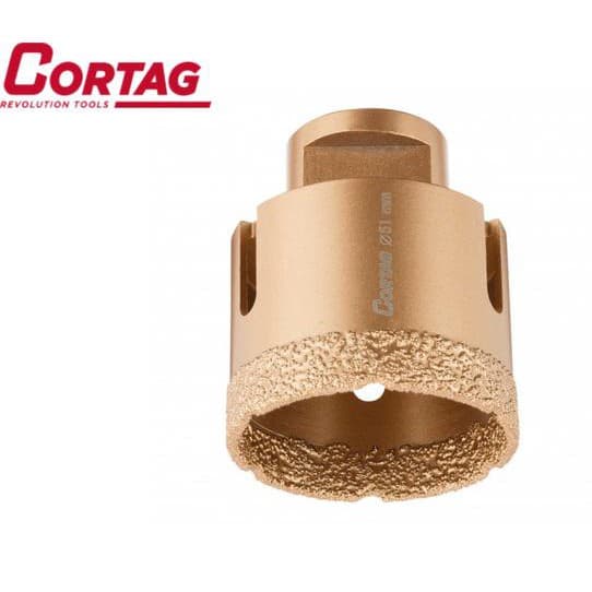 Serra Copo Diamantada Para Esmerilhadeira  51 mm - Cortag JS