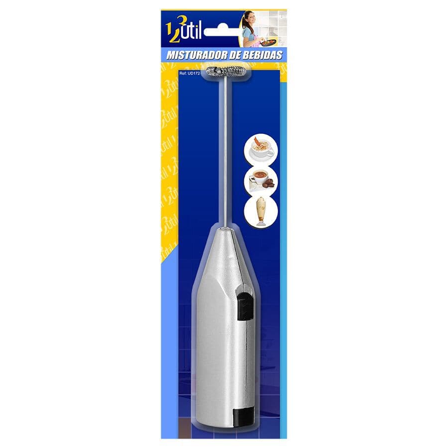 MIXER MINI MISTURADOR DE BEBIDAS À PILHA
