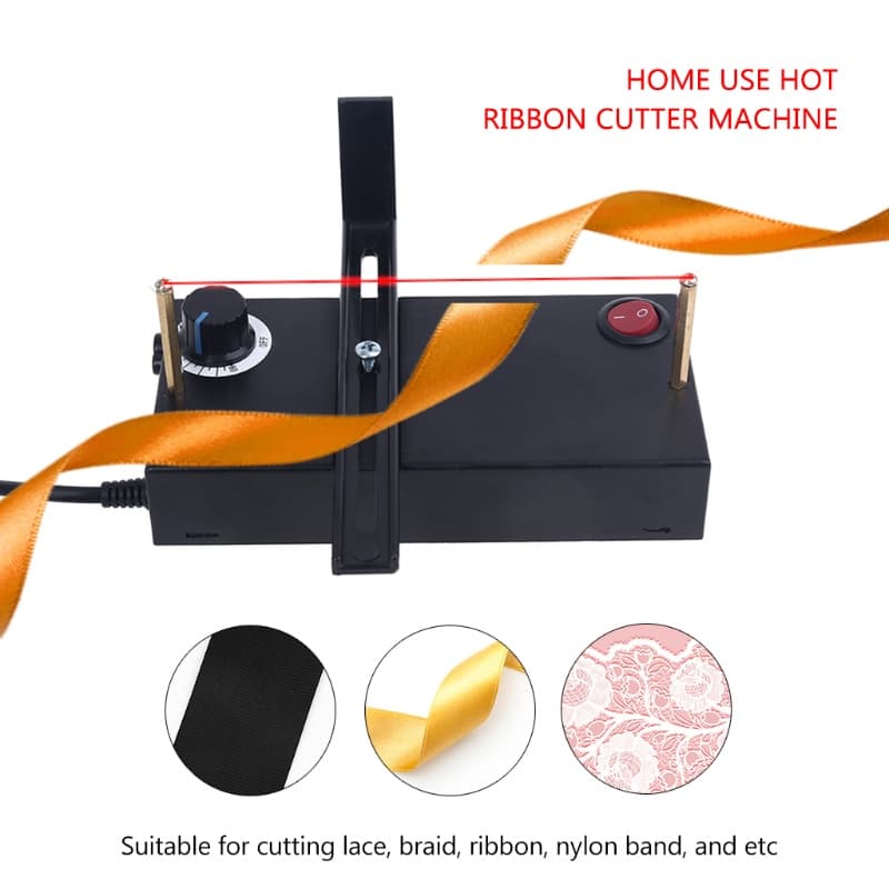 RUN Uso Doméstico Máquina De Corte De Fita Quente DIY Corda Banda Artesanato Manual Ferramenta Casa Cortador Temp