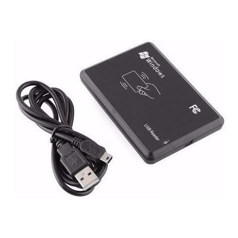 Leitor De Cartão Rfid 125 Khz Windows Usb Em4100 Proximidade