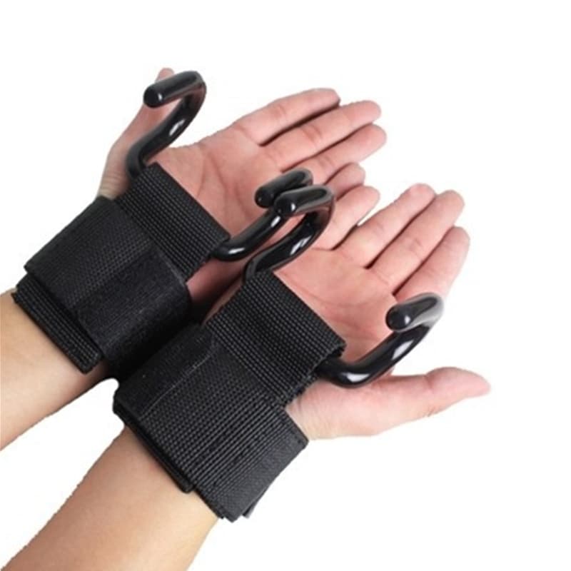 Luva Strap Com Garra de Aço Para Treino de Musculação (par)