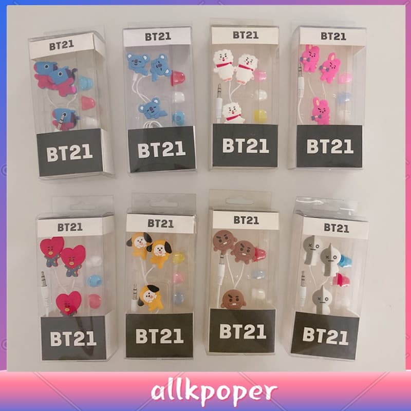 BT21 Fones De Ouvido Intra-Auriculares Estéreo Com Microfone Esportivos De Lazer
