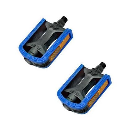 Pedal Mtb 9/16 Export Bicolor Preto e azul Oferta