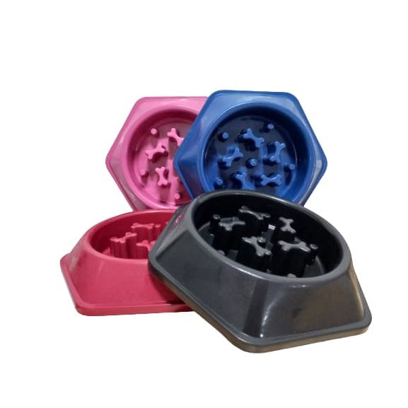 Comedouro Lento Educativo Interativo Para Cães Foodtimer