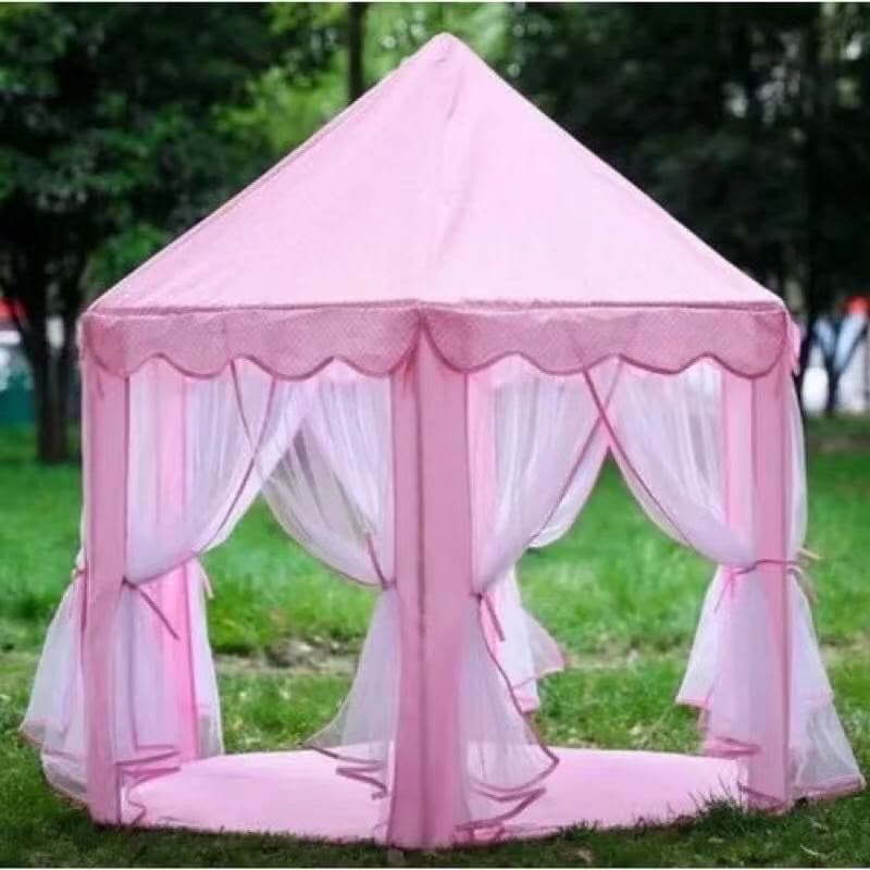 Tenda Rosa Barraca Cabana Infantil Princesa Menina novo 2026