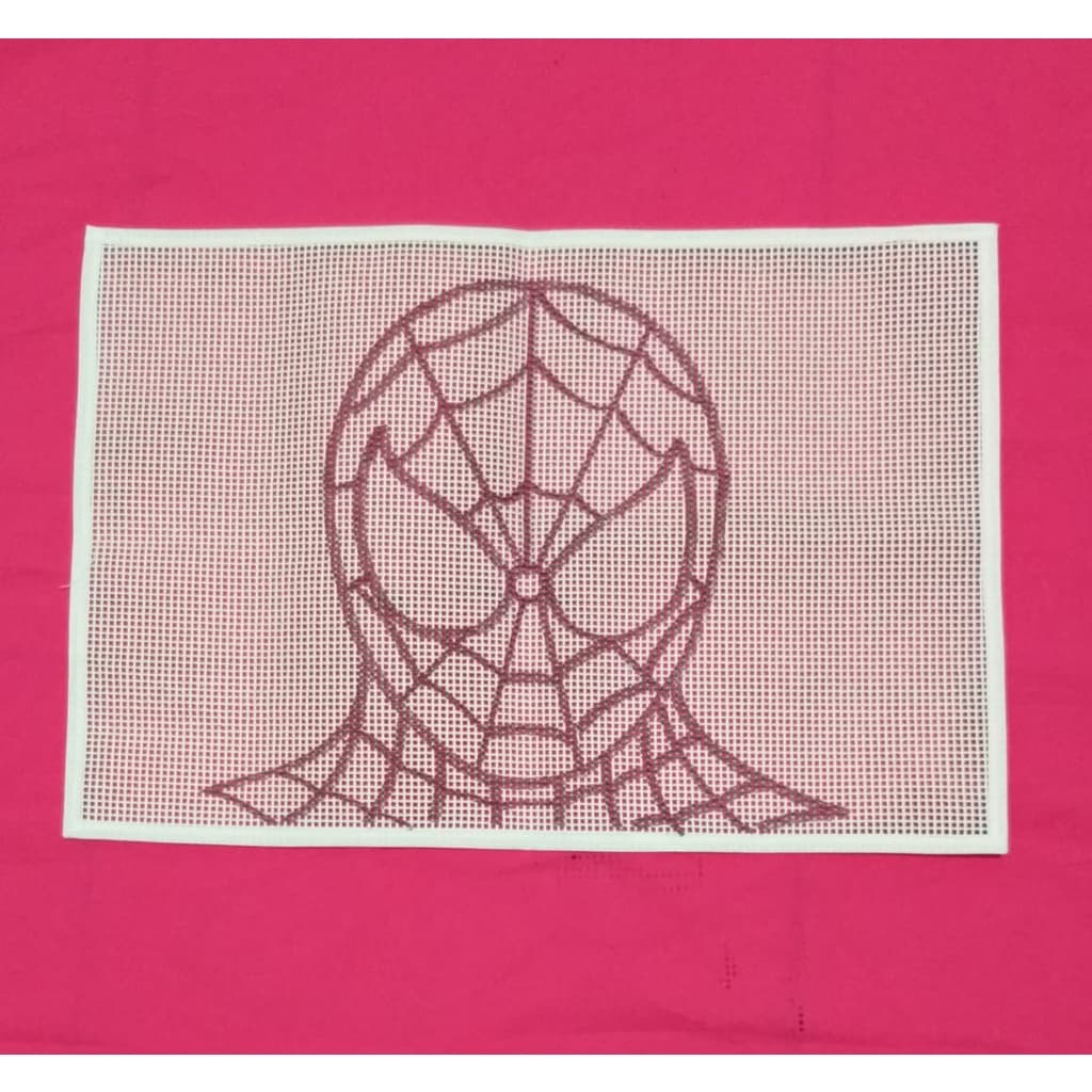 Talagarça Desenhada 50x70 - Super Herois