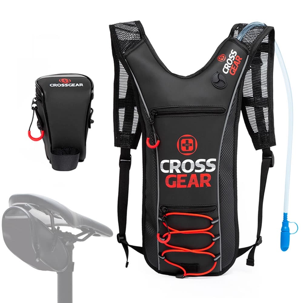 Mochila Esportiva Hidratação Ciclismo Bolsa Selim Bike