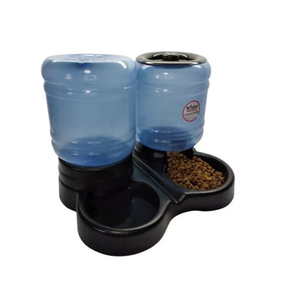 Comedouro Pet Alimentador Para Cachorros e Gatos Comedouro Duplo -AUTOMÀTICO REF 12