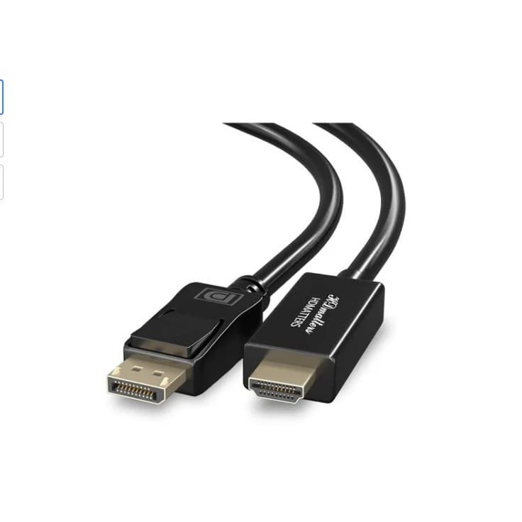 Cabo Displayport Para Hdmi 1m Blindado Cabo Dp Hdmi 1 Metro
