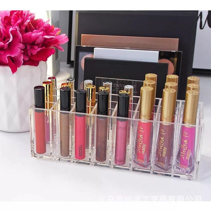 Organizador P/gloss, Batons E Pincéis De Maquiagem