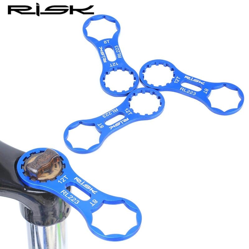 1 Pc Garfo Dianteiro Da Bicicleta Cap Ferramenta Chave Para Xcr / Xct / Xcm / Rst Mtb Garfo Dianteiro Remover Installar Chave Detach Reparação Ferramentas