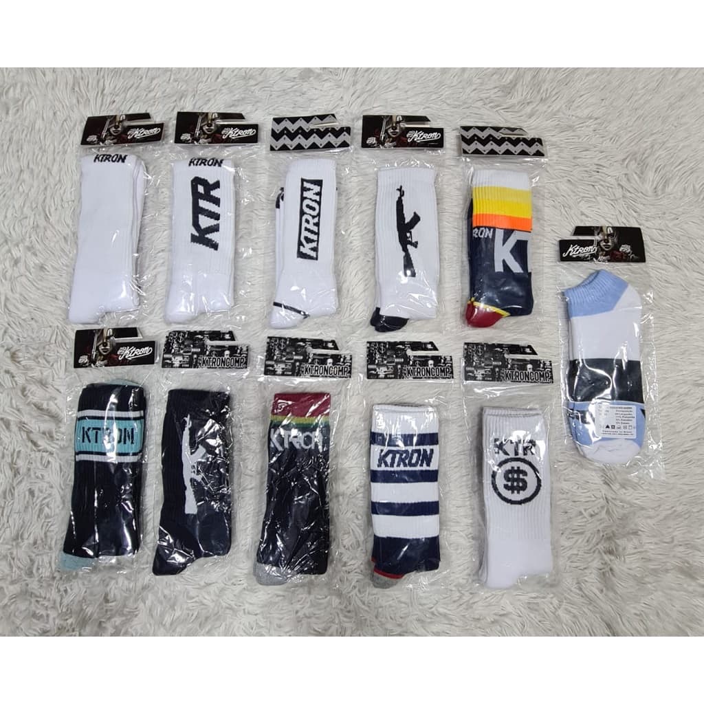 Meia da Ktron Original Estampada