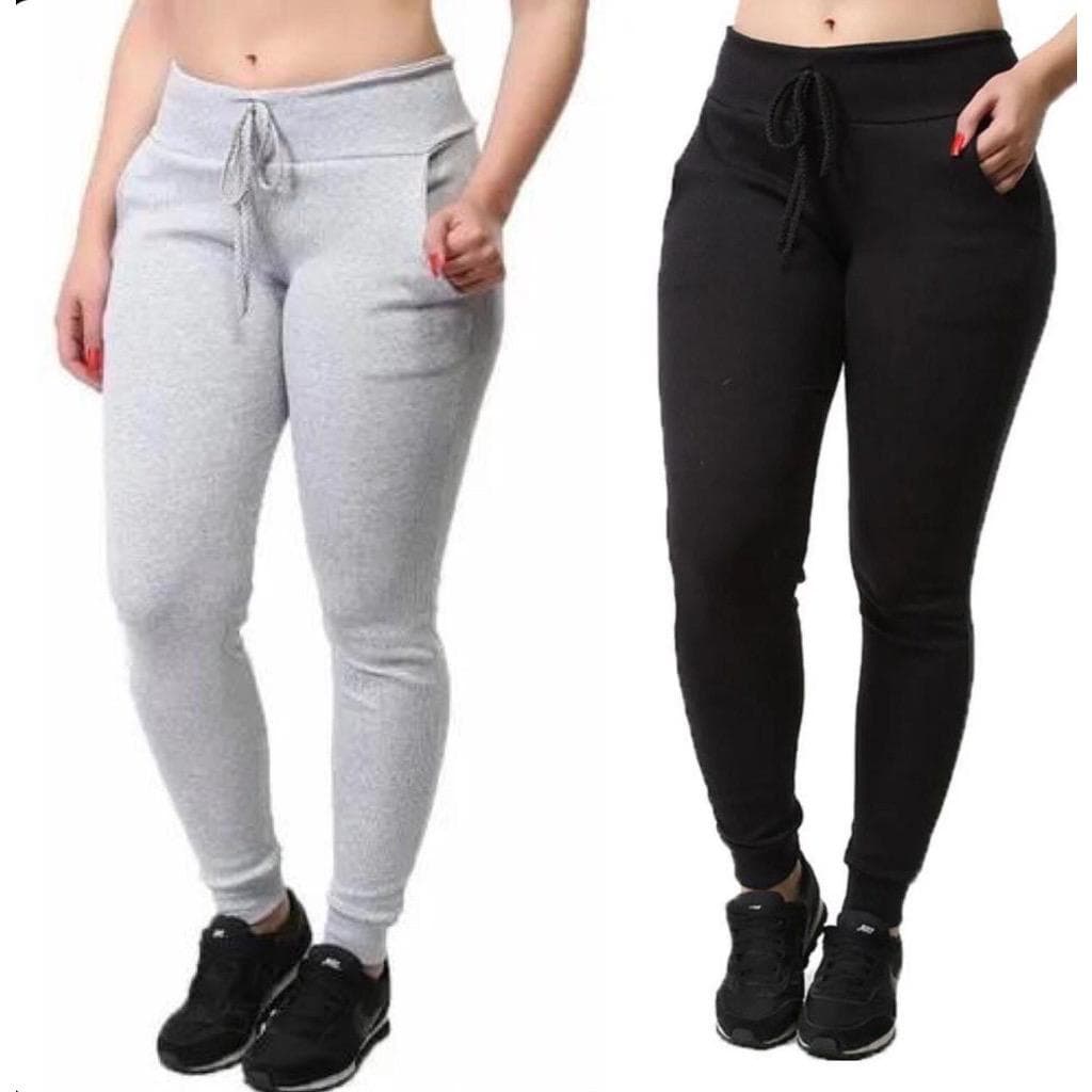 Calça de frio moletom feminina e masculina Roupas de frio promoção