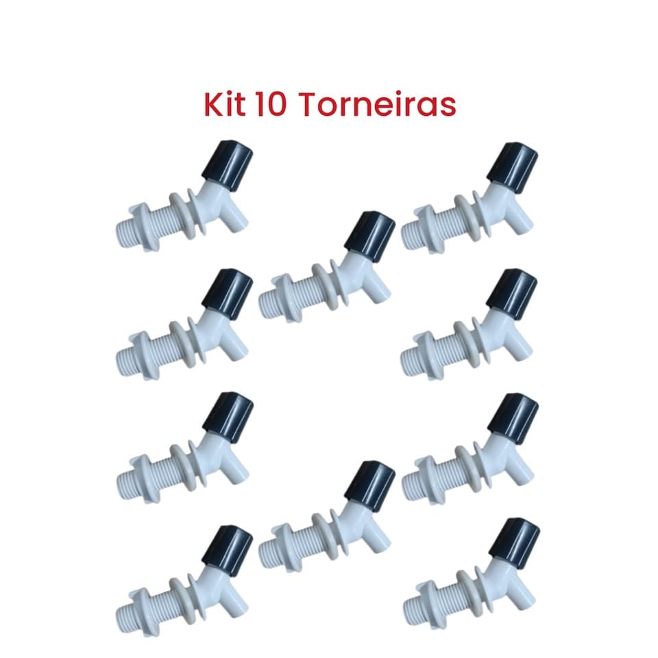 Kit 10 Torneiras Cervejeiro Artesanal Torneira de Filtro