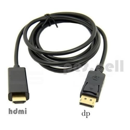 Cabo Displayport Para Hdmi 2m Blindado Cabo Dp Hdmi 1.8metro