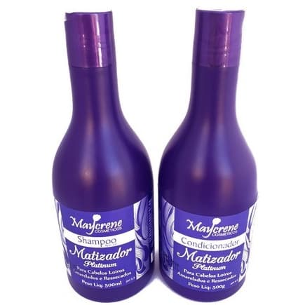 Kit Matizador Maycrene ( Shampoo + Condicionador)