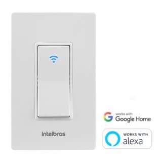 Interruptor De Iluminação inteligente Alexa Wi-fi Intelbras EWS 101