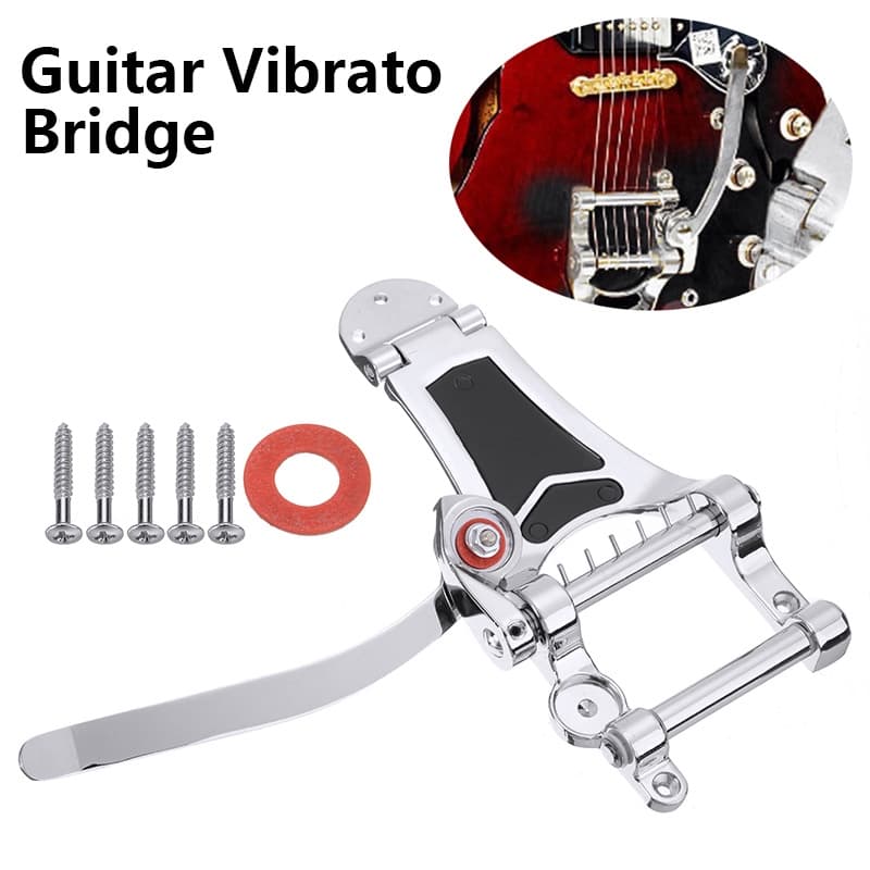 Sistema Vibrato De Guitarra Elétrica Jazz Ponte