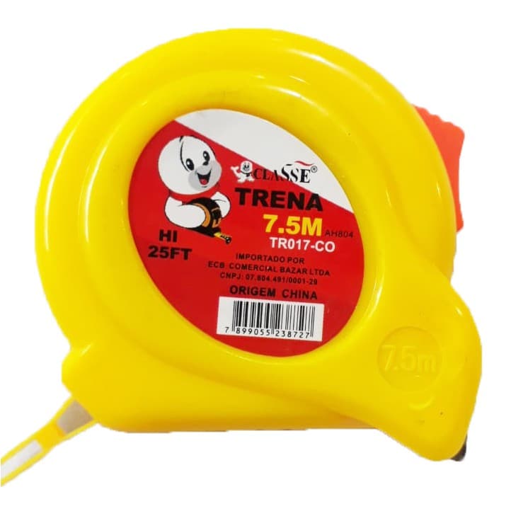 Trena Fita Medida de Bolso 7.5m  Classe