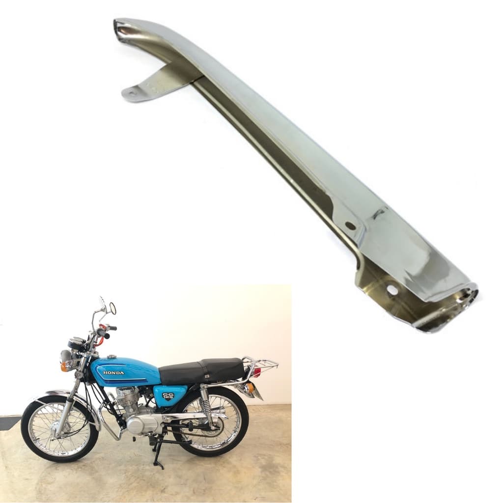PROTETOR DE CORRENTE CROMADO HONDA CG ML 1977 - 1982 R-1