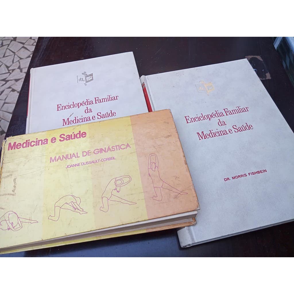Enciclopédia Familiar da Medicina e saúde - 3 volumes