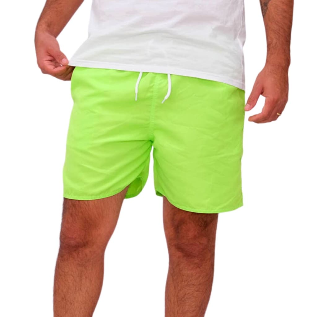 Kit 5 Swim Short Tactel Praia Masculino Adulto Liso -  Mauricinho