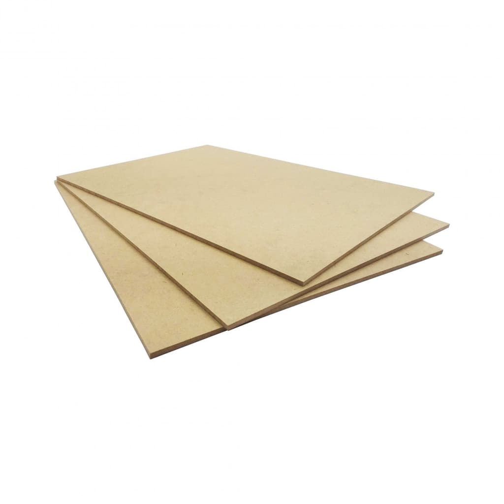 Chapa de Mdf 3mm artesanato Tamanho A4 Sulfite Oficio 21 x 29,7cm - 1 Unidade