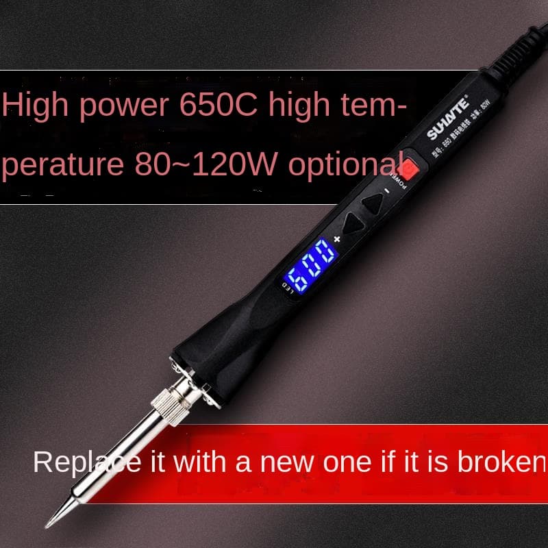 Fornecimento de estoque pronto Ferro de solda Display digital Temperatura constante Automático Digital Temperatura ajust