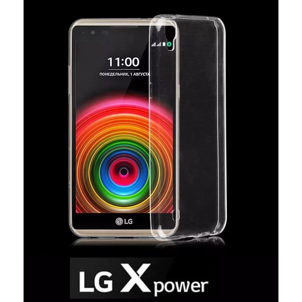 Capa Compatível com LG X Power K220 tela 5.3" Ultra Fina Casca Ovo Transparente
