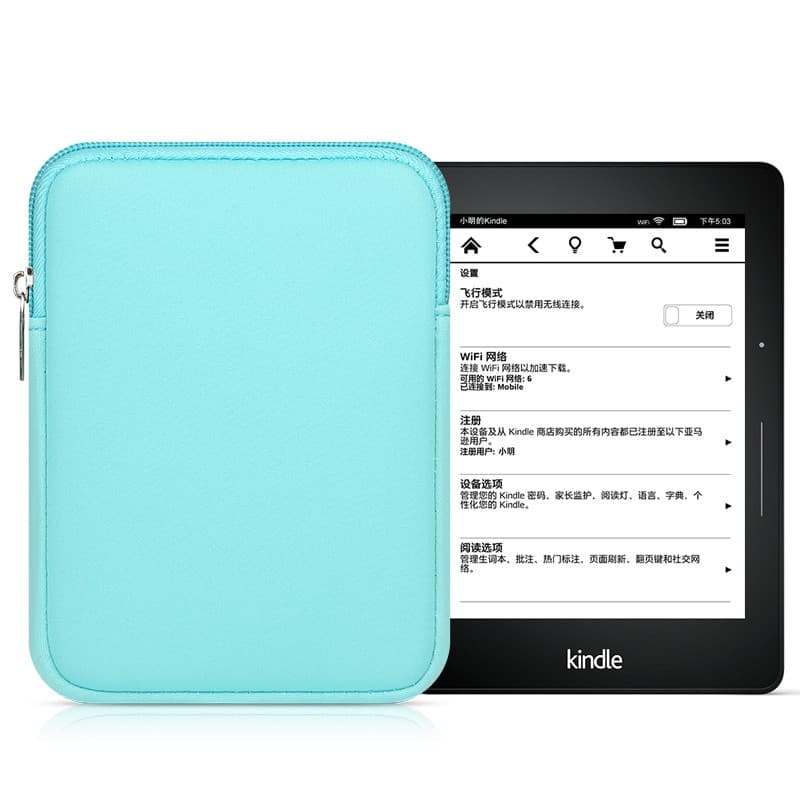 Saco De Manga Universal De 6/6,8 Polegadas Para Kindle Paperwhite Voyage E-reader Bolsa Protetora De Capa