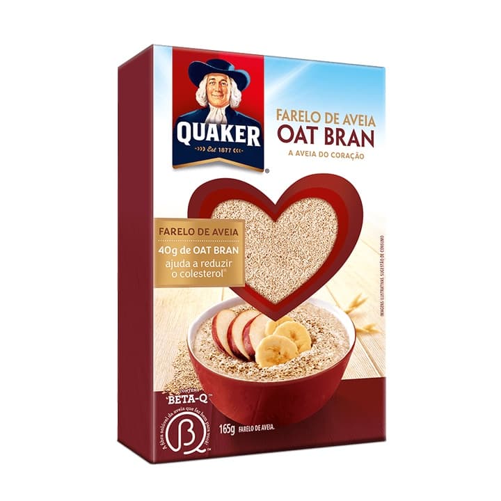 Farelo de Aveia Quaker Oat Bran 165g