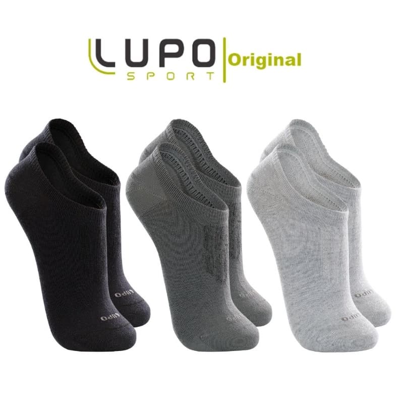 Kit Com 3 Pares Meias Lupo Soquete Sapatilha Invisível Baixa Esportiva Promoção