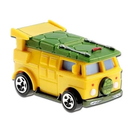Miniatura Carro Carrinho Party Wagon Tartarugas Ninja Hot Wheels Temático  - 2020 - GRX96 - M7C5 - Mattel