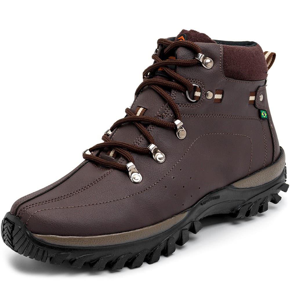 Tênis Bota Coturno Segurança Trabalho Pedreiro Eletricista Masculina Macio e Confortável Envio 24h